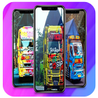 Wallpaper Truk Oleng Bergerak
