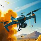 Civil drone simulator: war