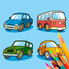 Vehicles Coloring Book