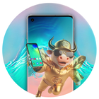 Samsung S10 Launcher and Theme