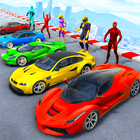 Superhero Car Stunt Game