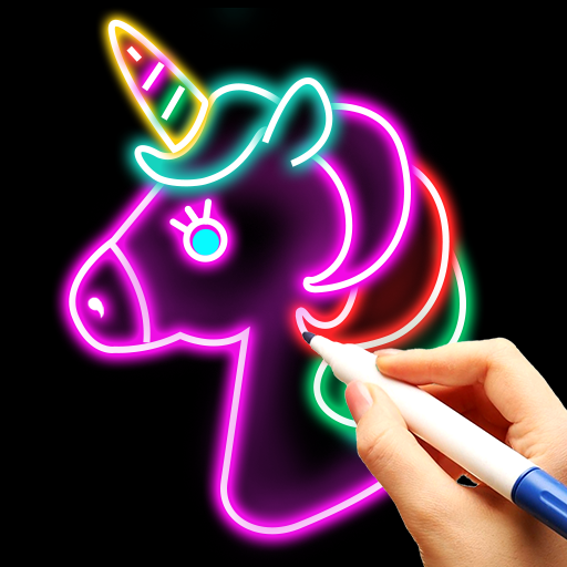 Neon Draw Create Glow Artwork