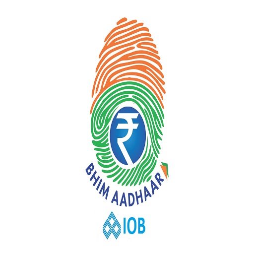 BHIM Aadhaar IOB