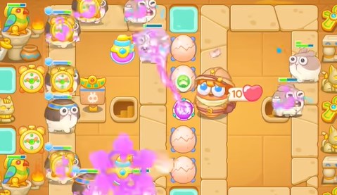 Defending Carrot 4 Return of the Pharaoh Level 80 Graphics and Text Clearance Process