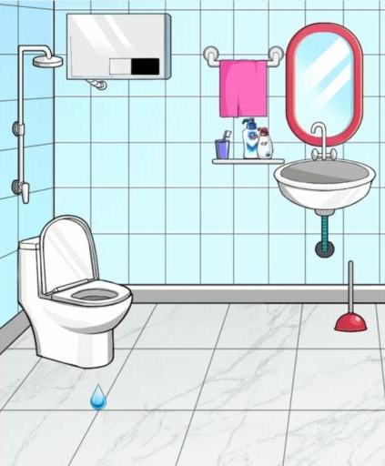 Sharing the method of repaying favor by using the toilet with good eyesight