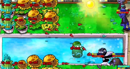 PVZ Hybrid Version Challenge Mode Level 61 Clearance Strategy