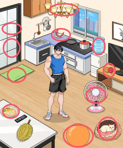 Just my good-looking fitness male god's graphic guide for clearing the level