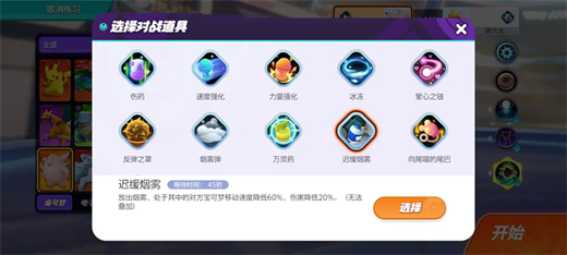 Pokémon Rally Pikoxi Battle Item Recommendations