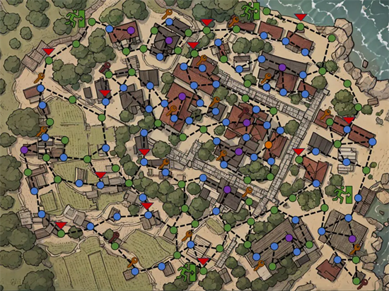 A list of all-area road maps for the Mouse Simulator map