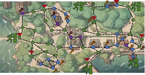A list of all-area road maps for the Mouse Simulator map