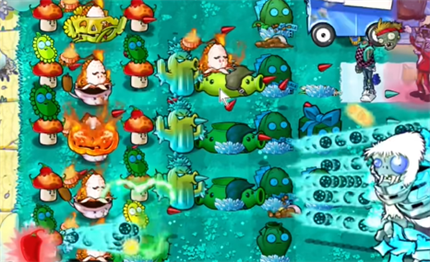 PVZ Hybrid Version Hero Mode Frost Giant Clearance Guide