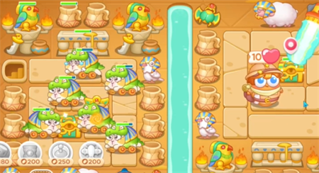 Guard Carrot 4 Return of the Pharaoh Level 118 Clearance Process