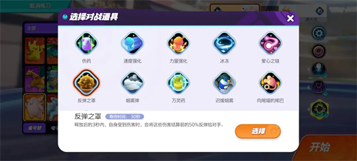 Pokémon Rally Pikoxi Battle Item Recommendations