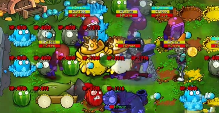 PVZ Hybrid Version Challenge Mode Level 64 Clearance Guide