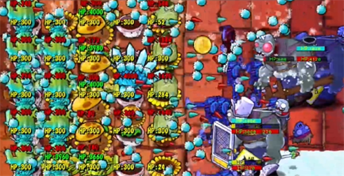 PVZ Hybrid Version Challenge Mode Level 51 Clearance Strategy