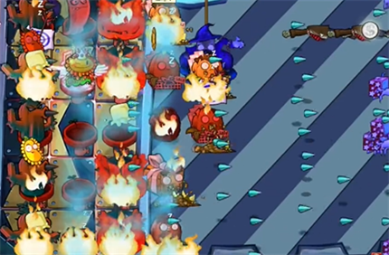 pvz hybrid version hero mode explosive device clearance method