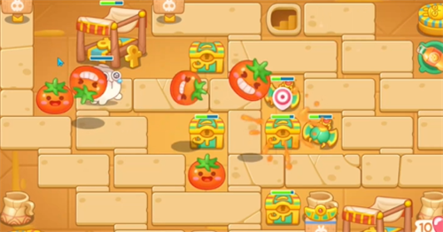 Detailed explanation of level 105 of Defending Carrot 4 Return of the Pharaoh