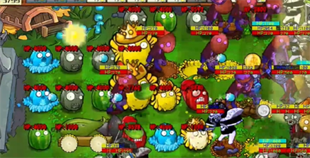 PVZ Hybrid Version Challenge Mode Level 64 Clearance Guide
