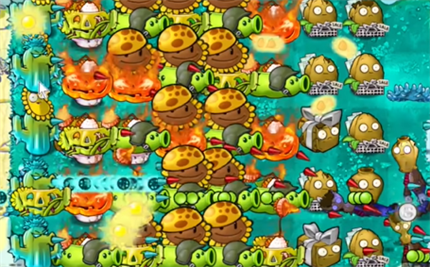 PVZ hybrid version hero mode victory and pursuit strategy