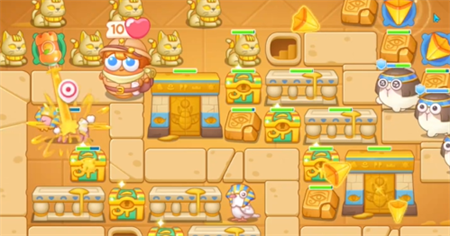 Guard the Carrot 4 Return of the Pharaoh Level 117 Clearance Process