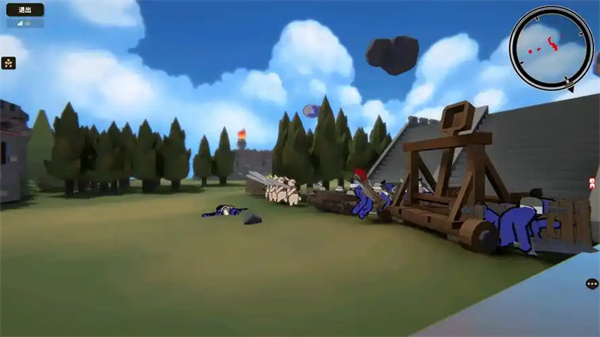 Super realistic siege simulator who advances and retreats and dies to pass the level