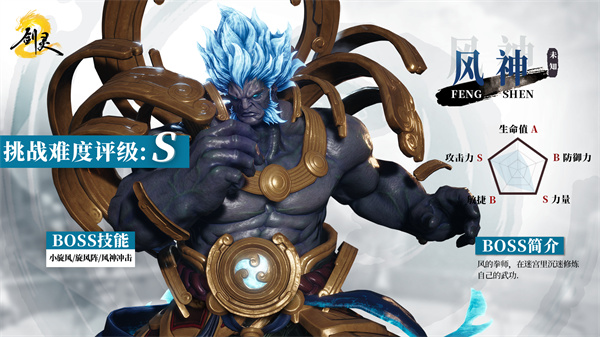 Share the strategy of sword spirit 2 trial seven-dignity wind god