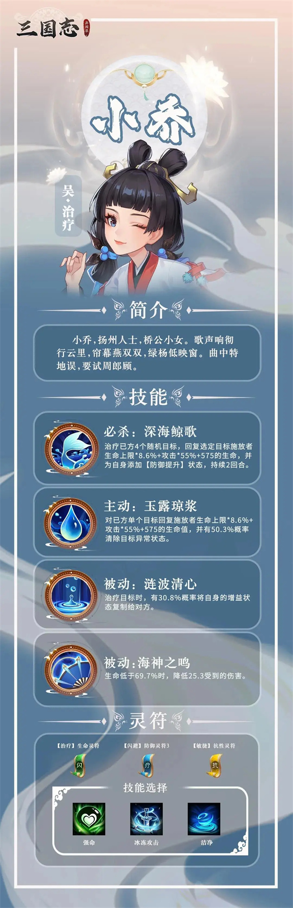 The Three Kingdoms Strange News Xiao Qiao's acquisition and cultivation strategy