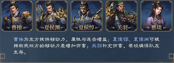 Introduction to the skills of Cao Cao's Legend of Xiahou Yuan in the New Three Kingdoms Legend of Cao Cao's Legend of Xiahou Yuan in the New Three Kingdoms Legend of Cao Cao's Lineup Recommendation