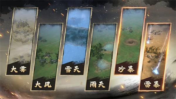 A list of all weather and environment effects of Wang Yuxingshi
