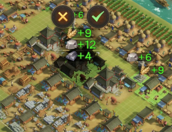Introduction to the ideas for different buildings in Yanwu