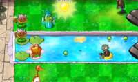 Detailed explanation of clearing Dave's Menace in pvz hybrid version of hero mode