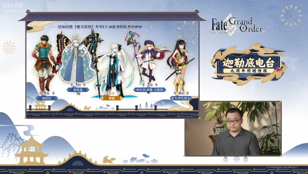 FGO's 9th anniversary outpost live broadcast speed report: The new follower beast Ailei is coming! Anniversary activities are released!