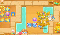 Guide to pass level 120 of Defending Carrot 4: Return of the Pharaoh