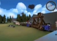 Super realistic siege simulator: The advanceer who is born and retreating will pass the level