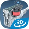 Four-stroke Otto engine educational VR 3D
