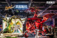 The elves dance with the demons! "Azur Blue Route" creates a twin wonderland booth and makes a stunning debut in BW2025!