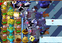 PVZ hybrid version hero mode holographic brain secret clearance strategy