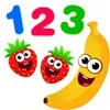 Funny Food 123 Number